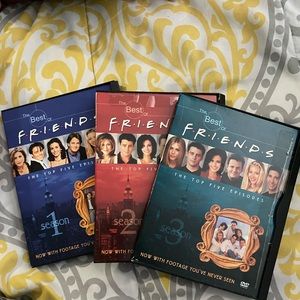 ❤️Friends top five episodes of season 1,2,3